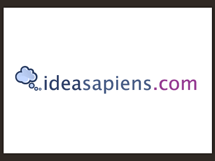 Muestra del logotipo de ideasapiens.com