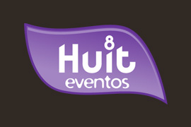 Diseño de la identidad gráfica de huit eventos