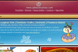 Diseño de la página web cabezoncanoso.com